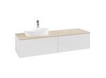 Villeroy & Boch Antao Waschtischunterschrank 1600x360x500mm L37053GF mit Beleuchtung FK/AP: GF/3