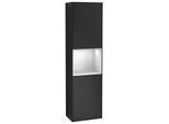 Villeroy und Boch Finion Hochschrank G470MTPD 41,8x151,6cm, rechts, Emotion, Regal White matt lacquer, Black matt lacquer