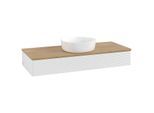 Villeroy & Boch Antao Waschtischunterschrank 1200x190x500mm L10111GF mit Beleuchtung mit Struktur FK/AP: GF/1