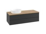 Villeroy & Boch Antao Waschtischunterschrank 1200x360x500mm L22111PD mit Beleuchtung mit Struktur FK/AP: PD/1