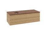 Villeroy & Boch Antao Waschtischunterschrank 1200x360x500mm L22152HN mit Beleuchtung mit Struktur FK/AP: HN/2