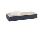 Villeroy & Boch Antao Waschtischunterschrank 1200x190x500mm L11113HG mit Beleuchtung mit Struktur FK/AP: HG/3