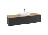 Villeroy & Boch Antao Waschtischunterschrank 1600x360x500mm L36151PD mit Beleuchtung mit Struktur FK/AP: PD/1