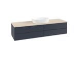 Villeroy & Boch Antao Waschtischunterschrank 1600x360x500mm L25113HG mit Beleuchtung mit Struktur FK/AP: HG/3