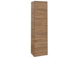 Villeroy und Boch Subway 3.0 Hochschrank C59300RH 40x171x36,2cm, Schanier rechts/Griff Aluminium glänzend, kansas oak