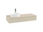 Villeroy & Boch Antao Waschtischunterschrank 1200x190x500mm L11153HJ mit Beleuchtung mit Struktur FK/AP: HJ/3