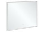 Villeroy und Boch Subway 3.0 Spiegel A4631000 Aluminiumrahmen, 100 x 75 x 4,75 cm, weiß matt