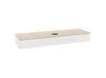 Villeroy & Boch Antao Waschtischunterschrank 1600x190x500mm L14053MT mit Beleuchtung FK/AP: MT/3
