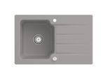 Villeroy und Boch Architectura Spüle 334002KD Fossil, Ablaufgarnitur mit Excenterbetätigung