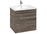 Villeroy und Boch Venticello Waschtisch-Unterschrank A92401RK 60,3x59x50,2cm, Griff Chrom, Stone Oak