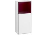 Villeroy und Boch Finion Seitenschrank G500HBGF 41,8x93,6cm, links, Emotion, Regal oben Peony Matt, Glossy white lacquer