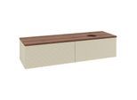 Villeroy & Boch Antao Waschtischunterschrank 1600x360x500mm L38152HJ mit Beleuchtung mit Struktur FK/AP: HJ/2
