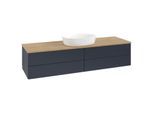 Villeroy & Boch Antao Waschtischunterschrank 1600x360x500mm L25011HG mit Beleuchtung FK/AP: HG/1