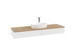 Villeroy & Boch Antao Waschtischunterschrank 1600x190x500mm L14051MT mit Beleuchtung FK/AP: MT/1