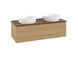 Villeroy & Boch Antao Waschtischunterschrank 1200x360x500mm K35112HN mit Struktur FK/AP: HN/2