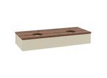 Villeroy & Boch Antao Waschtischunterschrank 1200x190x500mm L13152HJ mit Beleuchtung mit Struktur FK/AP: HJ/2