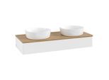 Villeroy & Boch Antao Waschtischunterschrank 1200x190x500mm L13011MT mit Beleuchtung FK/AP: MT/1