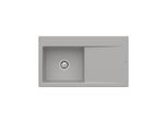 Villeroy und Boch Subway Style 50 Spüle 335200KD Spülbecken links, 900 x 510 mm, fossil CeramicPlus