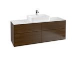 Villeroy & Boch Finion Unterschrank G19100GN 160x60,3cm, Walnut Veneer