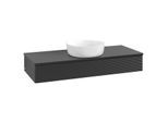 Villeroy & Boch Antao Waschtischunterschrank 1200x190x500mm L10150PD mit Beleuchtung mit Struktur FK/AP: PD/0