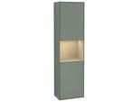 Villeroy und Boch Finion Hochschrank G470PCGM 41,8x151,6cm, rechts, Emotion, Regal Oak Venerr, Olive Matt Lacquer