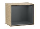 Villeroy und Boch Finion Regalmodul F580HGPC 41,8x35,6x27cm, Regal Midnight Blue, Oak Veneer