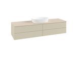 Villeroy & Boch Antao Waschtischunterschrank 1600x360x500mm L25113HJ mit Beleuchtung mit Struktur FK/AP: HJ/3