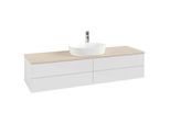 Villeroy & Boch Antao Waschtischunterschrank 1600x360x500mm L25053GF mit Beleuchtung FK/AP: GF/3