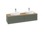Villeroy & Boch Antao Waschtischunterschrank 1600x360x500mm L28051HL mit Beleuchtung FK/AP: HL/1