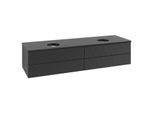 Villeroy & Boch Antao Waschtischunterschrank 1600x360x500mm L28110PD mit Beleuchtung mit Struktur FK/AP: PD/0