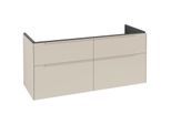 Villeroy und Boch Subway 3.0 Waschtisch-Unterschrank C56802VN 127,2x56,6x47,8cm, ohne LED/Griff monochrom, cashmere grey