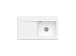 Villeroy und Boch Subway Style 50 Einbauspüle 335100R1 Spülbecken rechts, 900 x 510 mm, weiß alpin CeramicPlus