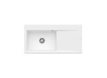 Villeroy und Boch Subway Style 60 Spüle 336200RW Spülbecken links, 510 mm, stone white CeramicPlus