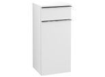 Villeroy & Boch Venticello Seitenschrank A95011MS 40,4 x 86,6 x 37,2 cm, Anschlag rechts, Weiss Matt