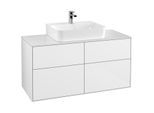 Villeroy & Boch Finion Unterschrank G13100GF 120x60,3cm, Glossy White Lacquer