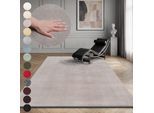 Teppich OTTO HOME "Arabell, Kunstfellteppich, Felloptik, waschbar", beige (sand), B:60cm H:16mm L:110cm, Polyester, Teppiche, Teppich, flauschig, kuschelig, Anti-Rutsch-Unterseite, Wohnzimmer, Schlafzimmer