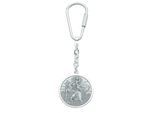 Kettenanhänger ADELIA´S "Anhänger Christophorus 925 Silber – Silberanhänger Christophorus", silber, Schmuckanhänger, Damen, Silber 925 (Sterlingsilber), Kettenanhänger, Silberanhänger Christophorus