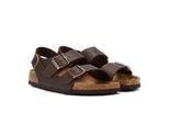 Birkenstock Milano Birko Flor Braun Schmal Sandalen