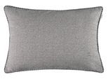 Dekokissen ESPRIT "Fun", grau (anthrazit, unifarben), B:58cm H:0,5cm L:38cm, Polyester, Dekokissen_Sitzkissen_Kissenhüllen, Dekokissen