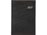 Succes Registra Plus Geschäftsagenda, 1 Tag pro Seite, 14,5 x 20,5 cm, Kunstleder, FSC, schwarz
