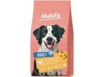 MultiFit Trockenfutter Hund Adult, mit Geflügel & Karotte 2x12 kg