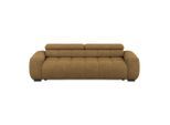 Luca Bessoni , Braun , Textil , 248x77-97x108 cm , Stoffauswahl, Rücken echt, elektrischer Sitzvorzug , Wohnzimmer, Sofas & Couches, Sofas, Big Sofas