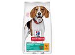 Hill's Science Plan Trockenfutter Hund, Perfect Weight, Medium Adult, mit Huhn 12 kg
