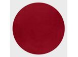 Ayyildiz , Rot , Textil , Uni , rund , Oeko-Tex® Standard 100 , pflegeleicht ,