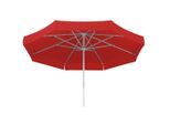 Schneider , Rot , Textil , lichtecht, regenabweisend, stabile Strebegelenke, UV-beständig, verrottungsfest, wetterbeständig , Gartenmöbel, Sonnenschutz, Sonnenschirme, Sonnenschirme