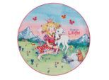 Möbelix , Hellblau, Hellgrün , Textil , Prinzessin , rund , Oeko-Tex® Standard 100 , für Fußbodenheizung geeignet, rutschfest , Teppiche & Böden, Teppiche, Kinderteppiche