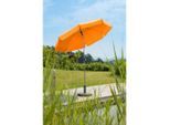 Schneider , Orange , Textil , 200x220x200 cm , höhenverstellbar, lichtecht, Knickgelenk, UV-beständig, verrottungsfest , Gartenmöbel, Sonnenschutz, Sonnenschirme, Sonnenschirme