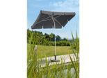 Schneider , Anthrazit , Textil , 120x225x180 cm , höhenverstellbar, lichtecht, Knickgelenk, UV-beständig, verrottungsfest , Gartenmöbel, Sonnenschutz, Sonnenschirme, Sonnenschirme