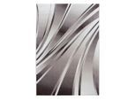 Ayyildiz , Braun , Textil , Abstraktes , rechteckig , 280x370 cm , Oeko-Tex® Standard 100 , pflegeleicht , Teppiche & Böden, Teppiche, Webteppiche, Flachwebteppiche