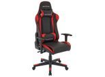 Möbelix , Rot, Schwarz , Metall, Kunststoff, Textil , 70x137x57 cm , Sitzfläche 360° drehbar , Büromöbel, Bürostühle, Gaming Stühle
